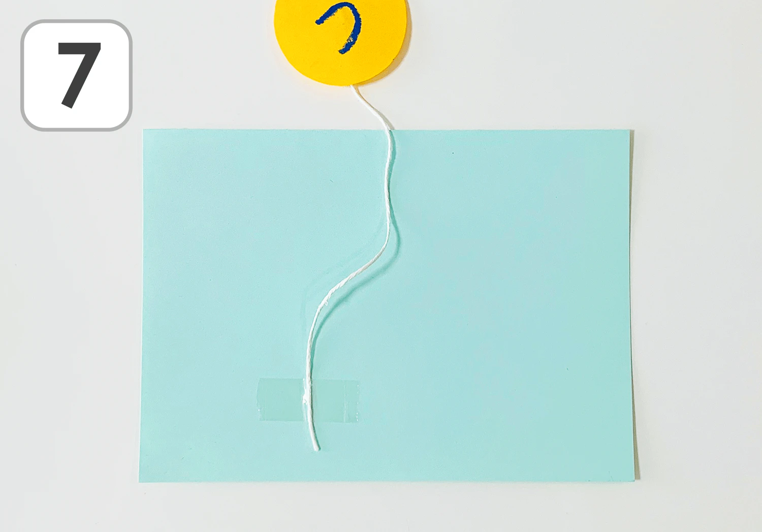 お家のカードの製作手順7