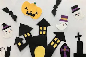 壁面ハロウィン