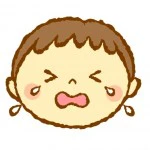 泣いている子ども