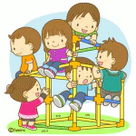 遊ぶ子どもたち