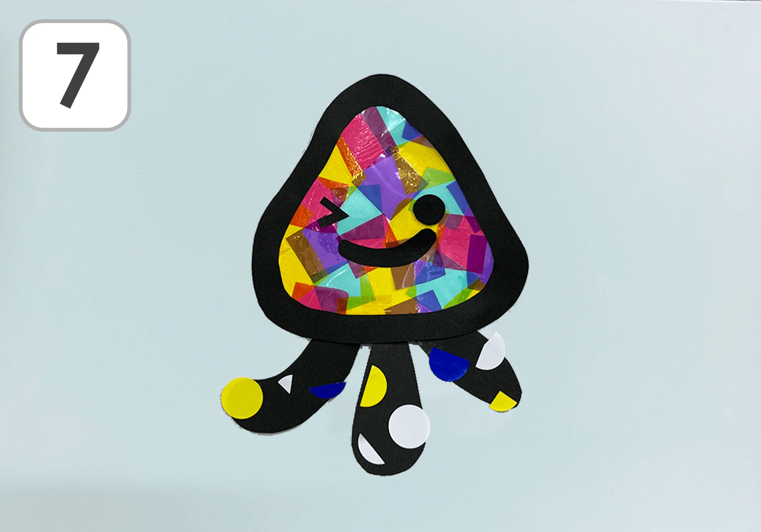 カラフル宇宙人の製作手順7