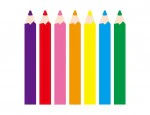 色鉛筆のイラスト