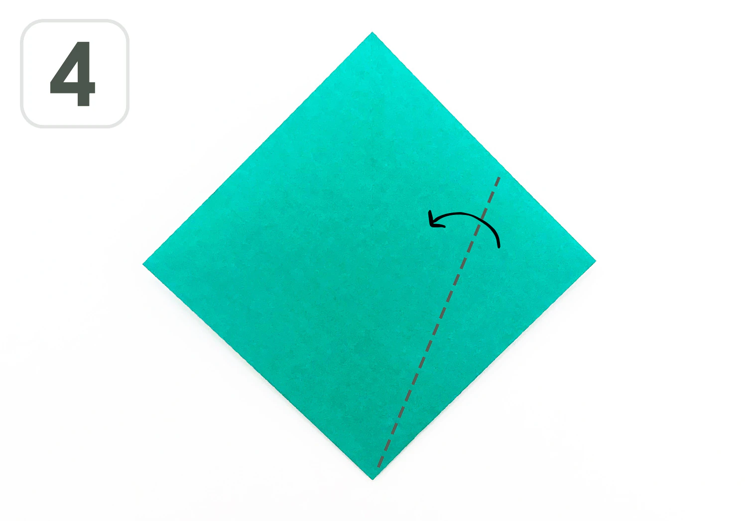 立体ツリーの折り方4