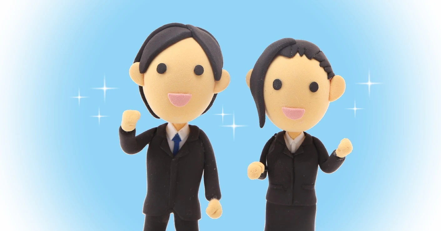 新人さんのクレイアート写真