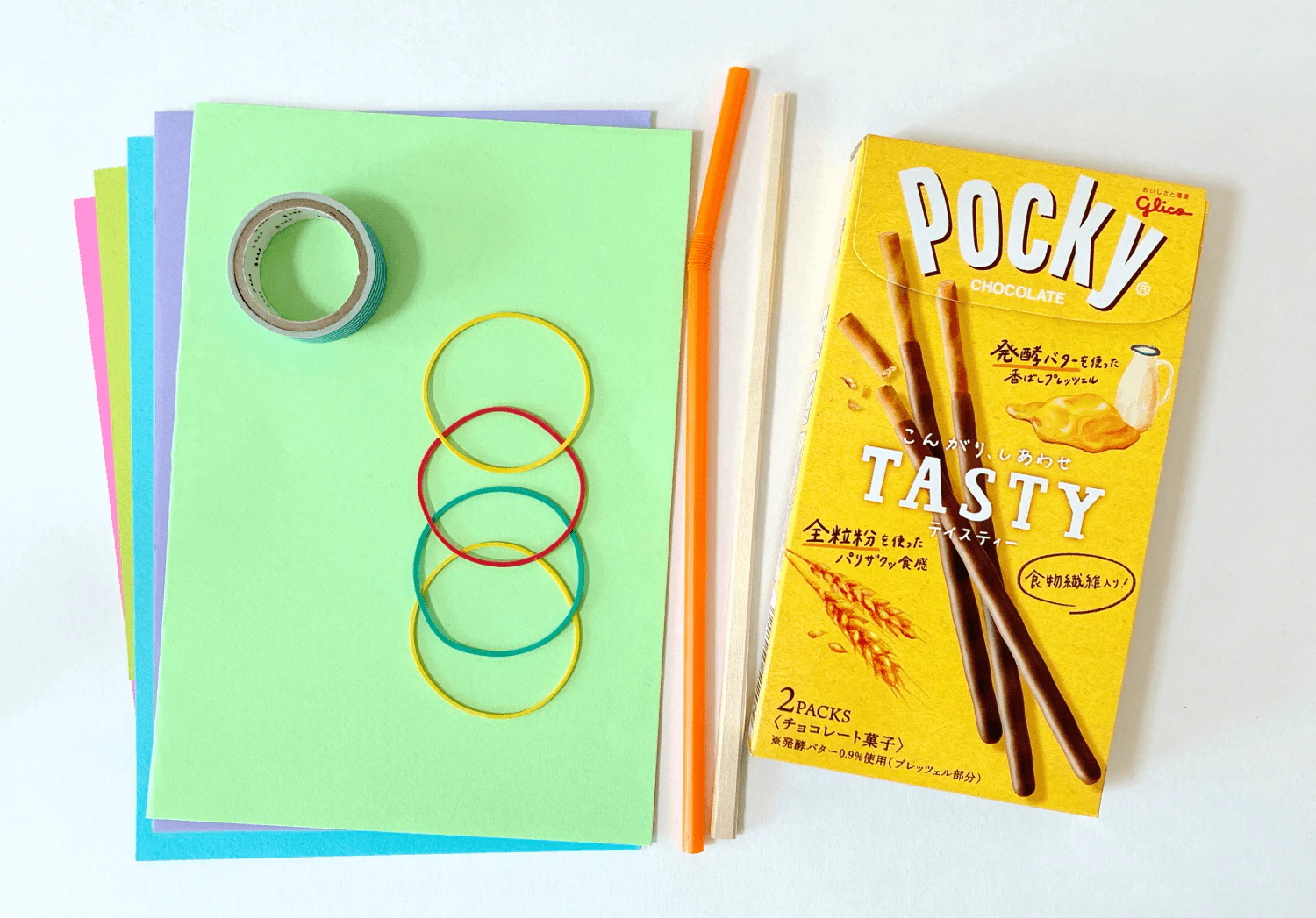 うさぎの空箱ギターの準備物