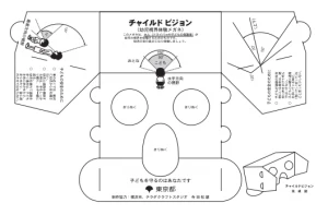 保育園児の視野を体験するツール