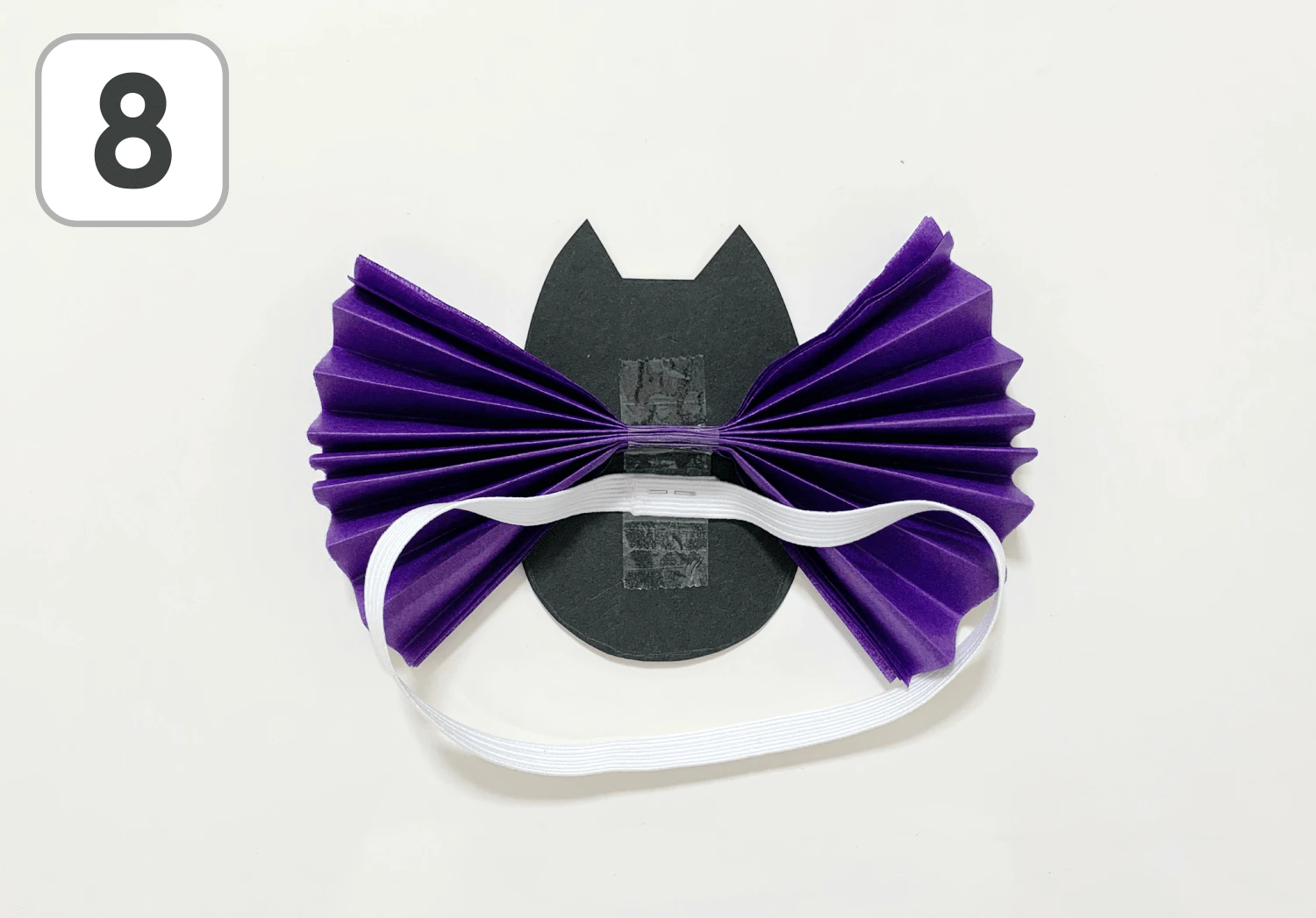 コウモリの蝶ネクタイの製作手順8