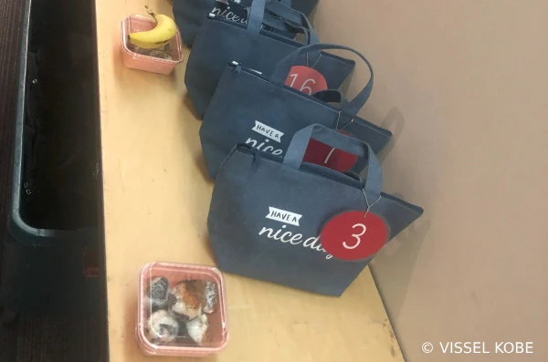 練習後の捕食（個別パック）