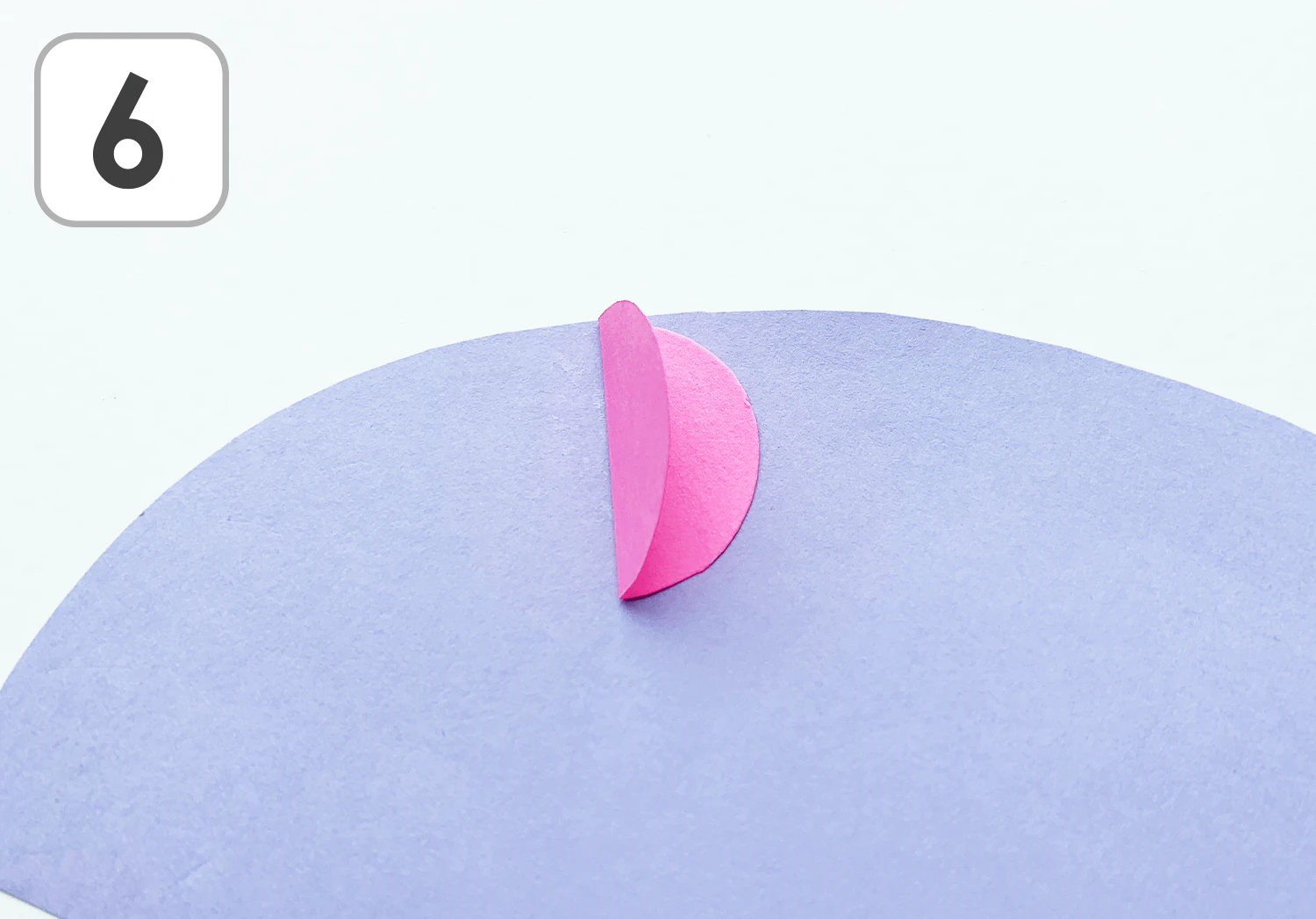 カラフルうろこのお魚の製作手順6