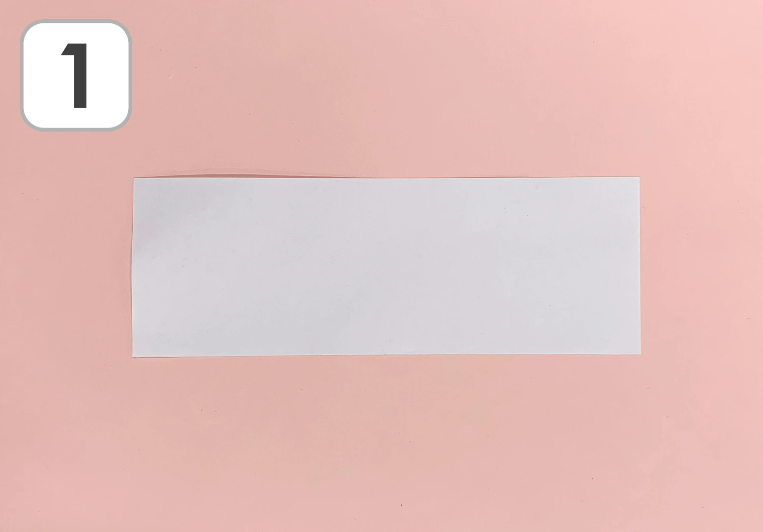 つながる切り紙手をつなごう!の製作手順1