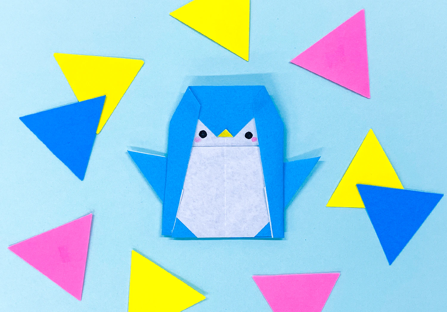 ペンギンのおりがみ