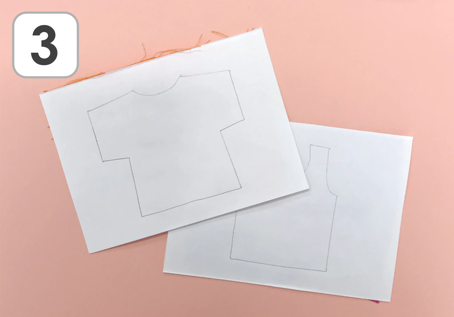 洗濯物の製作手順3