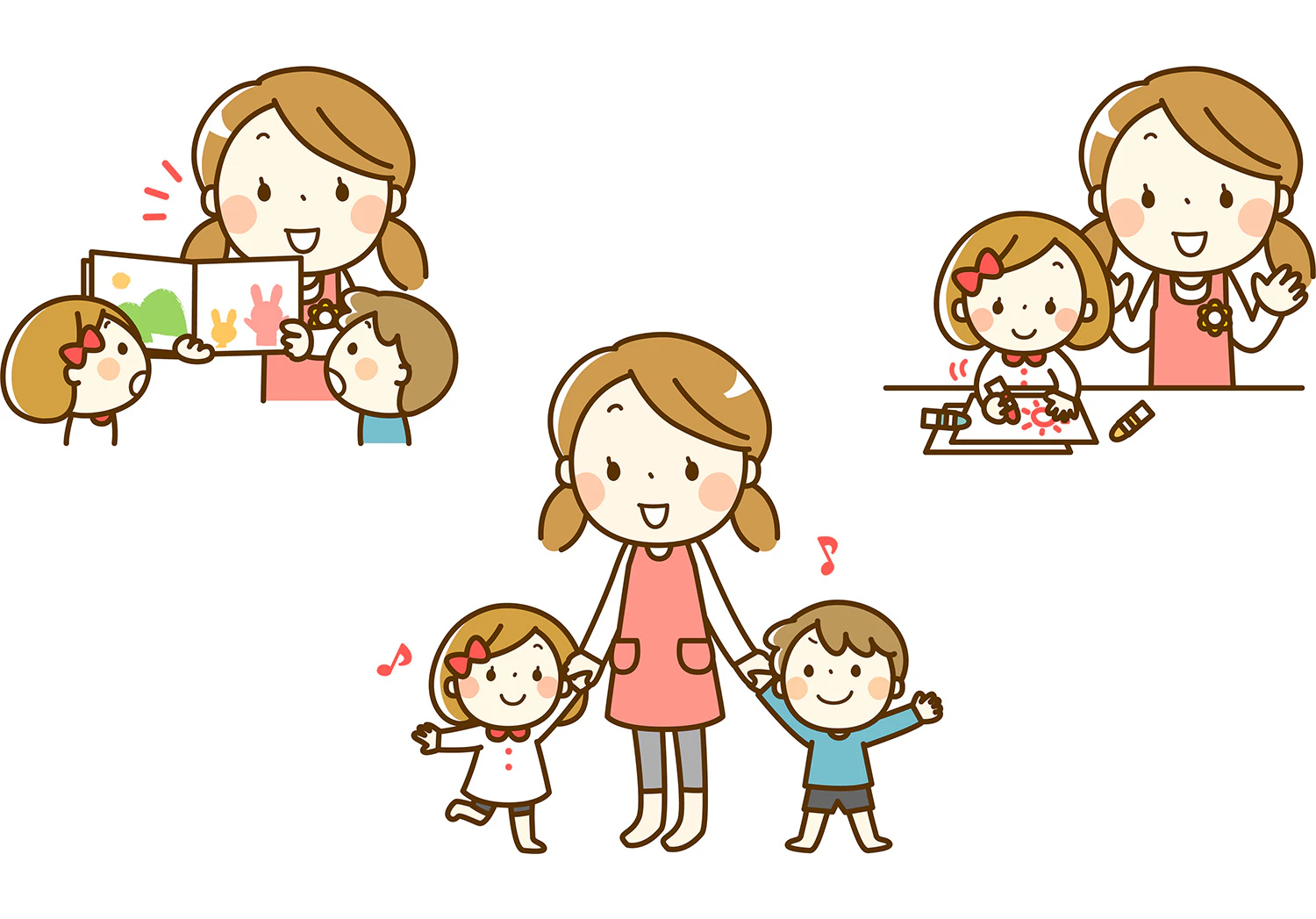 保育士と子ども