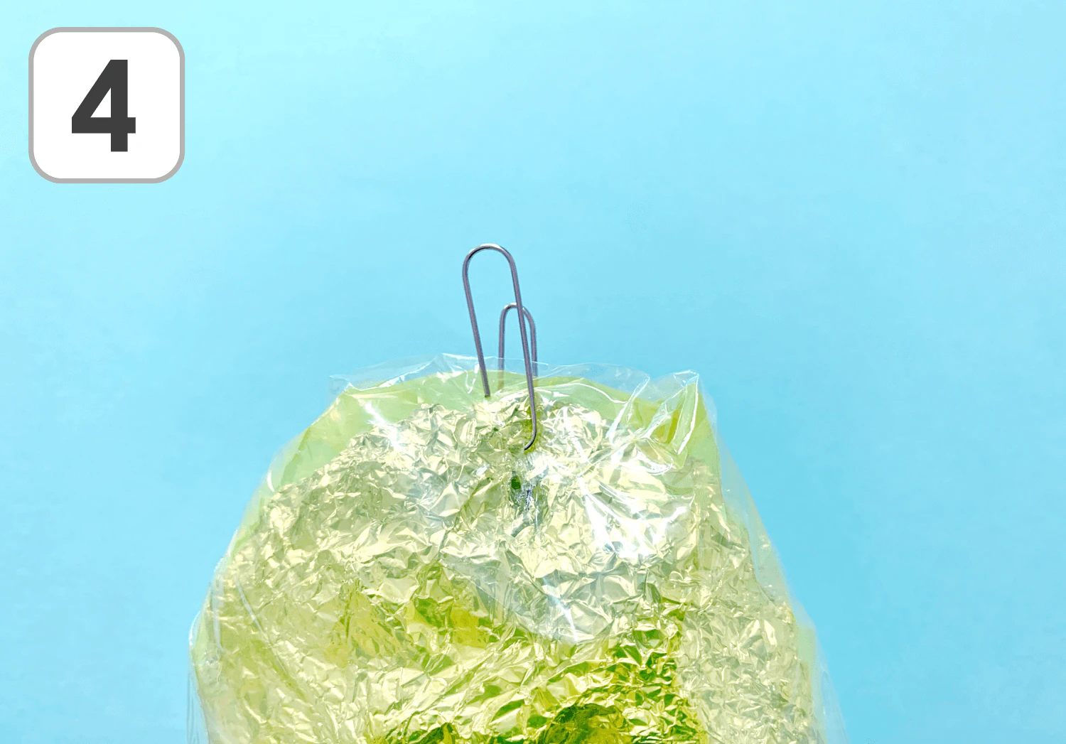 ゆらゆらおばけの製作手順4