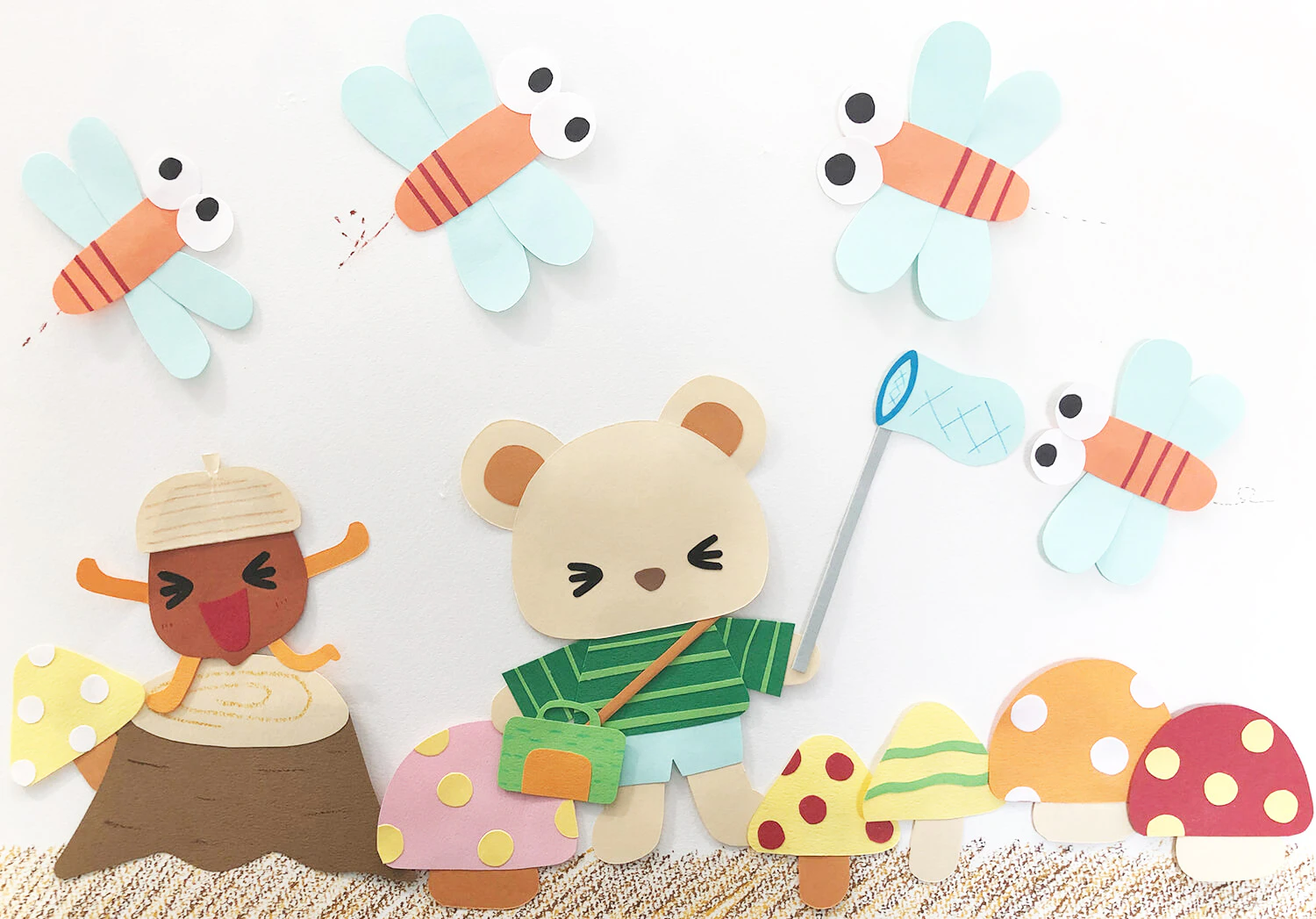 10月の壁面とんぼ