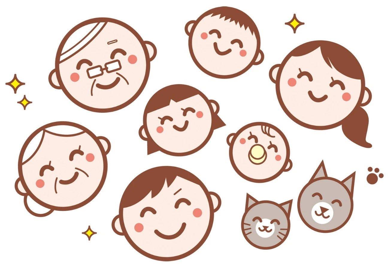 家族のイメージイラスト