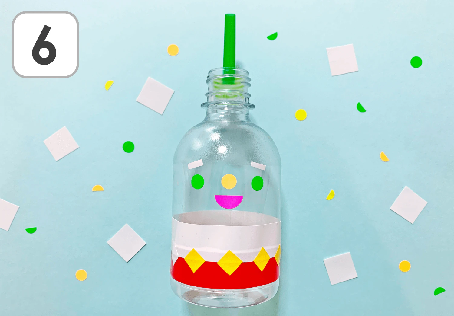 ペットボトルのホーホー笛の製作手順6