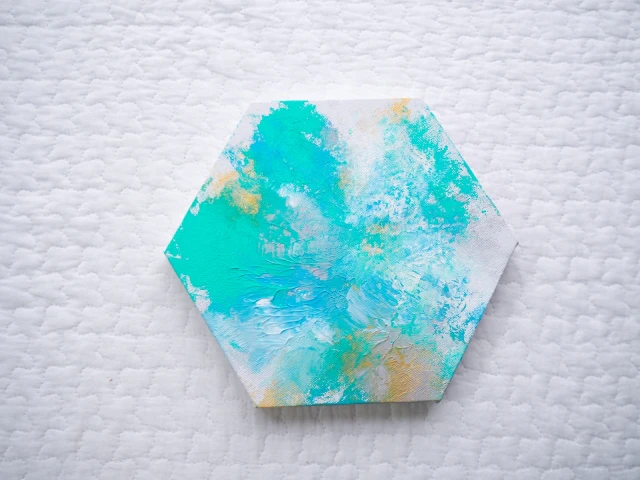 フィンガーペインティングの作品