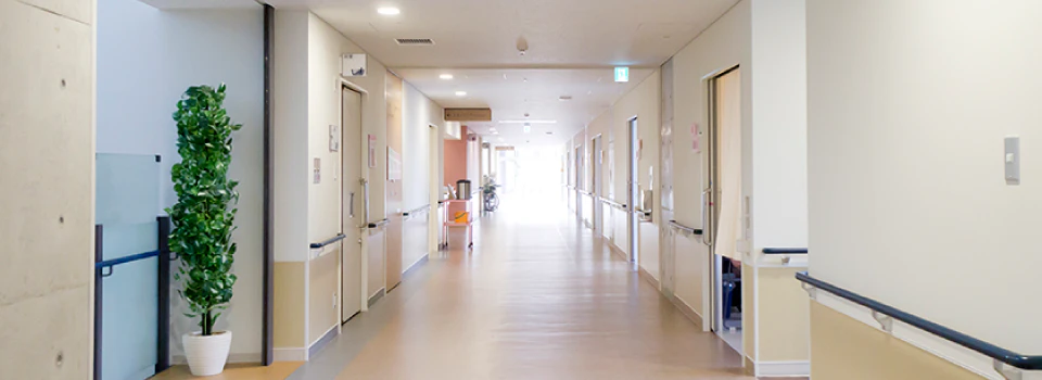 病棟の廊下