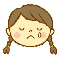 泣く子ども