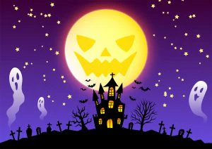 夜ハロウィン