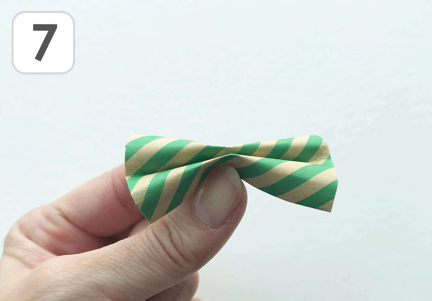 りぼんの折り方7