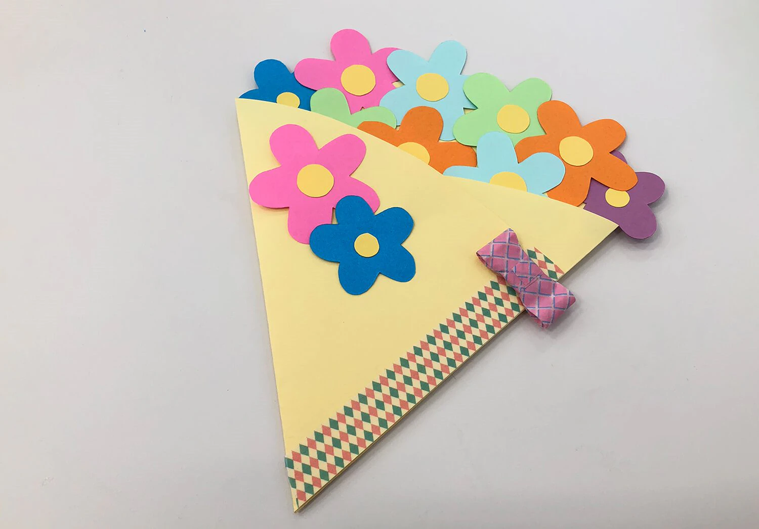 花束のメッセージカード