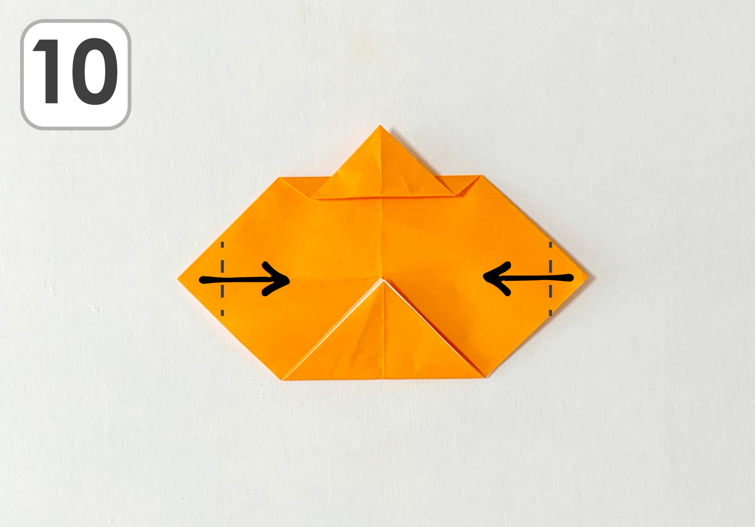 かぼちゃの折り方10