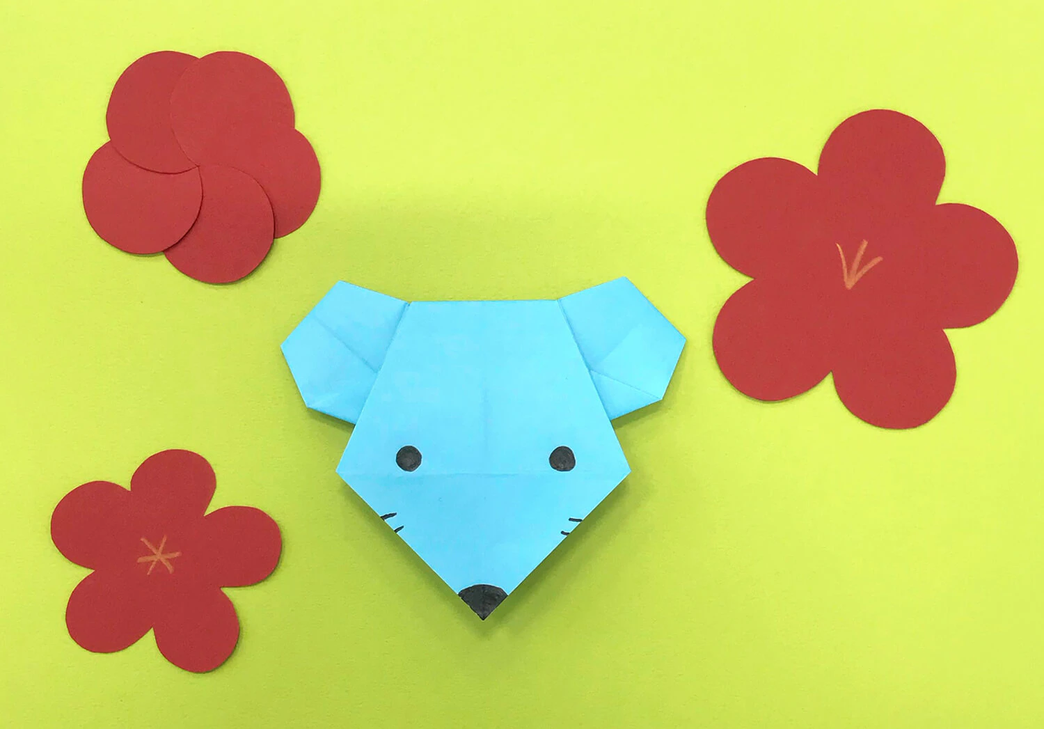 おりがみねずみ