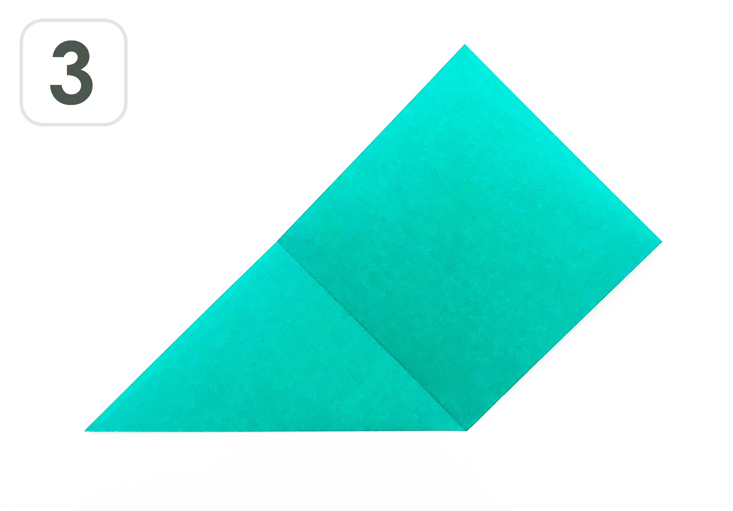 立体ツリーの折り方3