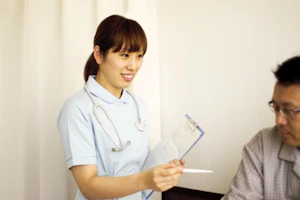 看護師と患者さん