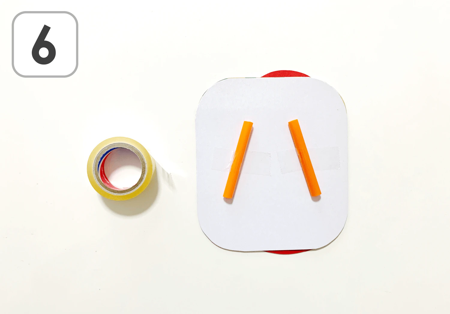 登るサンタの製作手順6