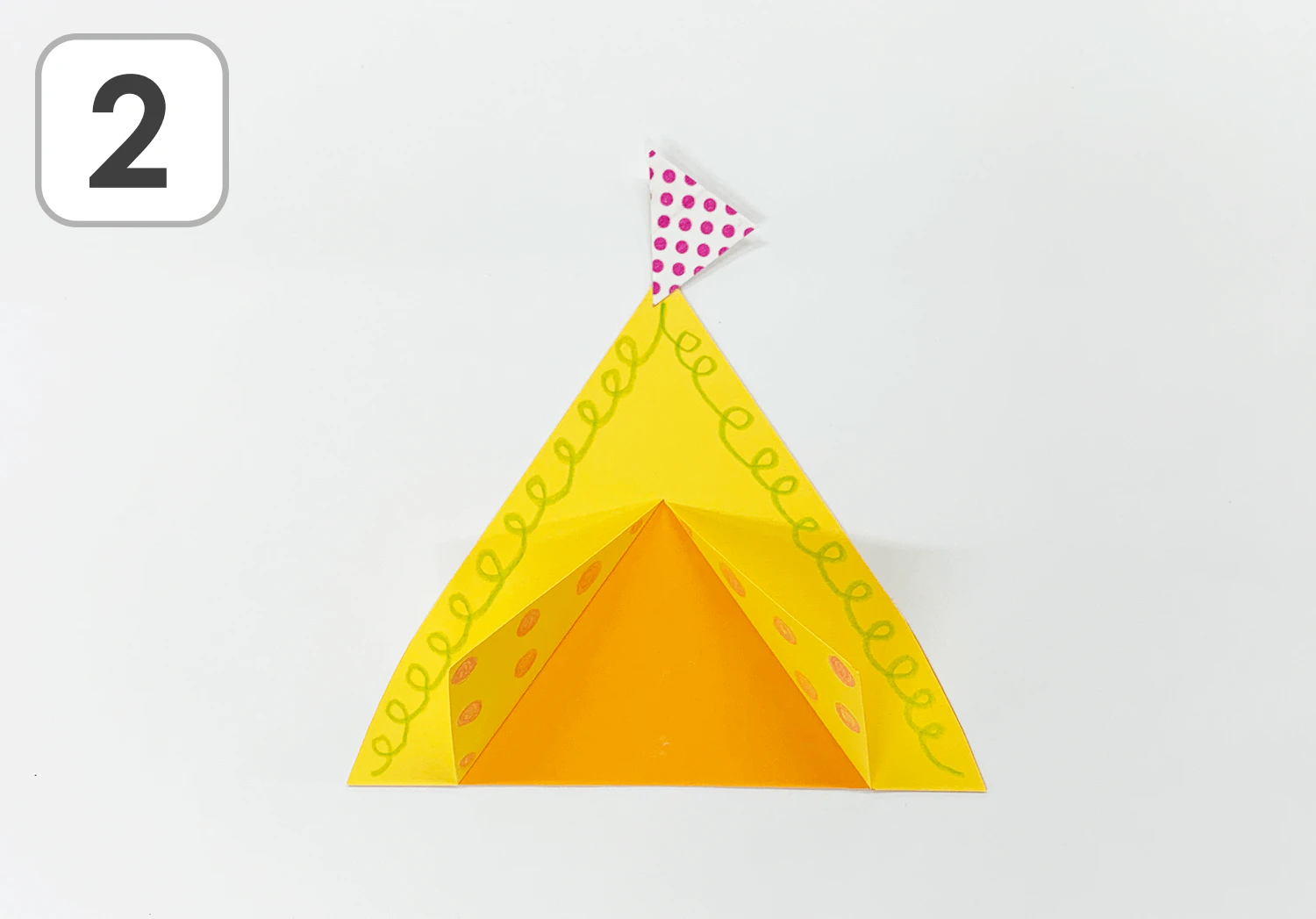 仕掛付きテントの製作手順2