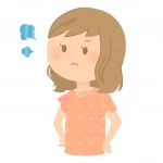 怒る女性