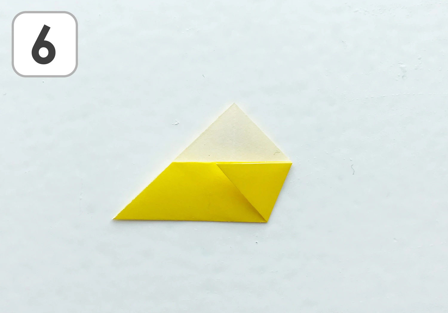 おりがみひまわり手順6