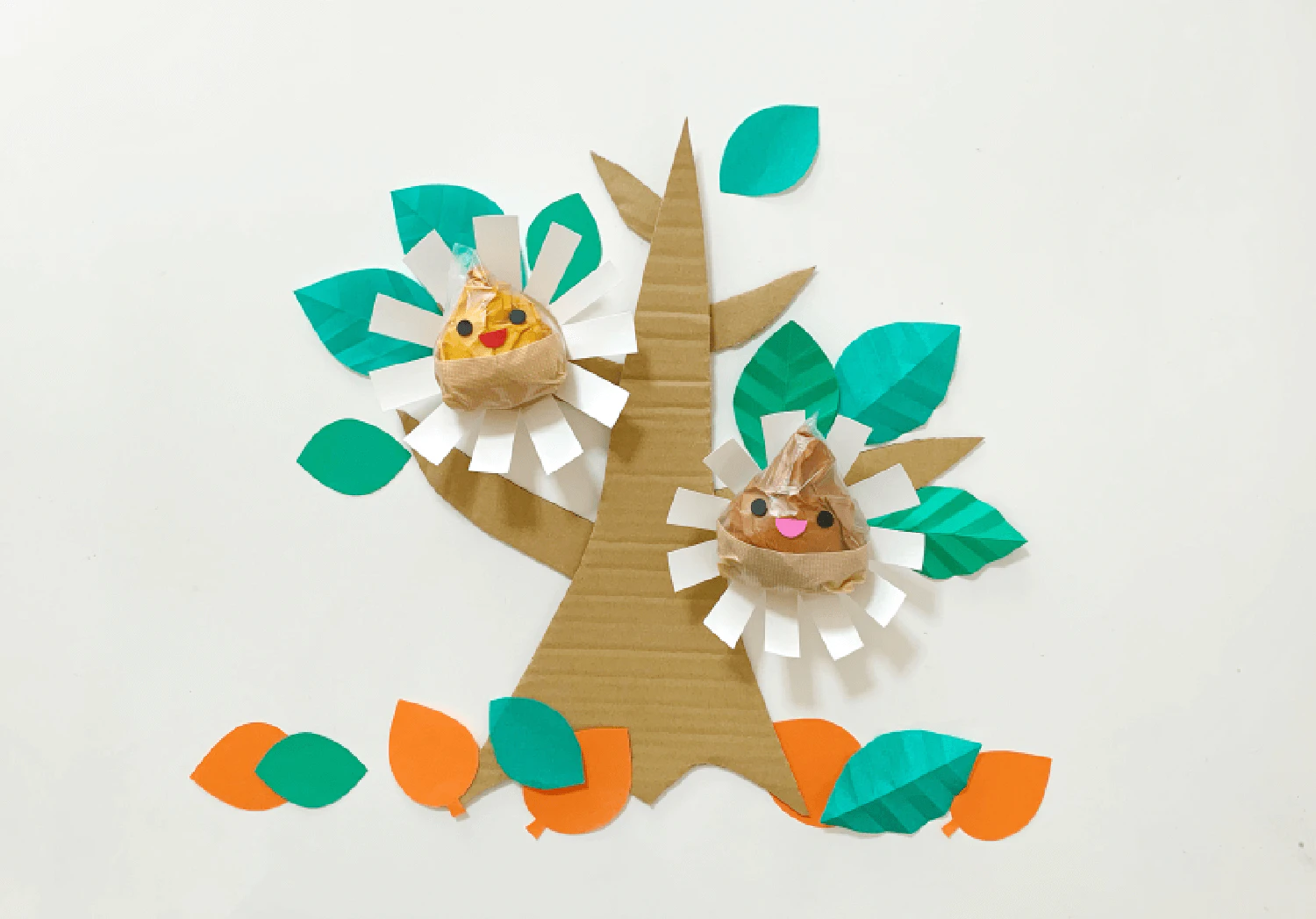 栗の装飾アレンジ