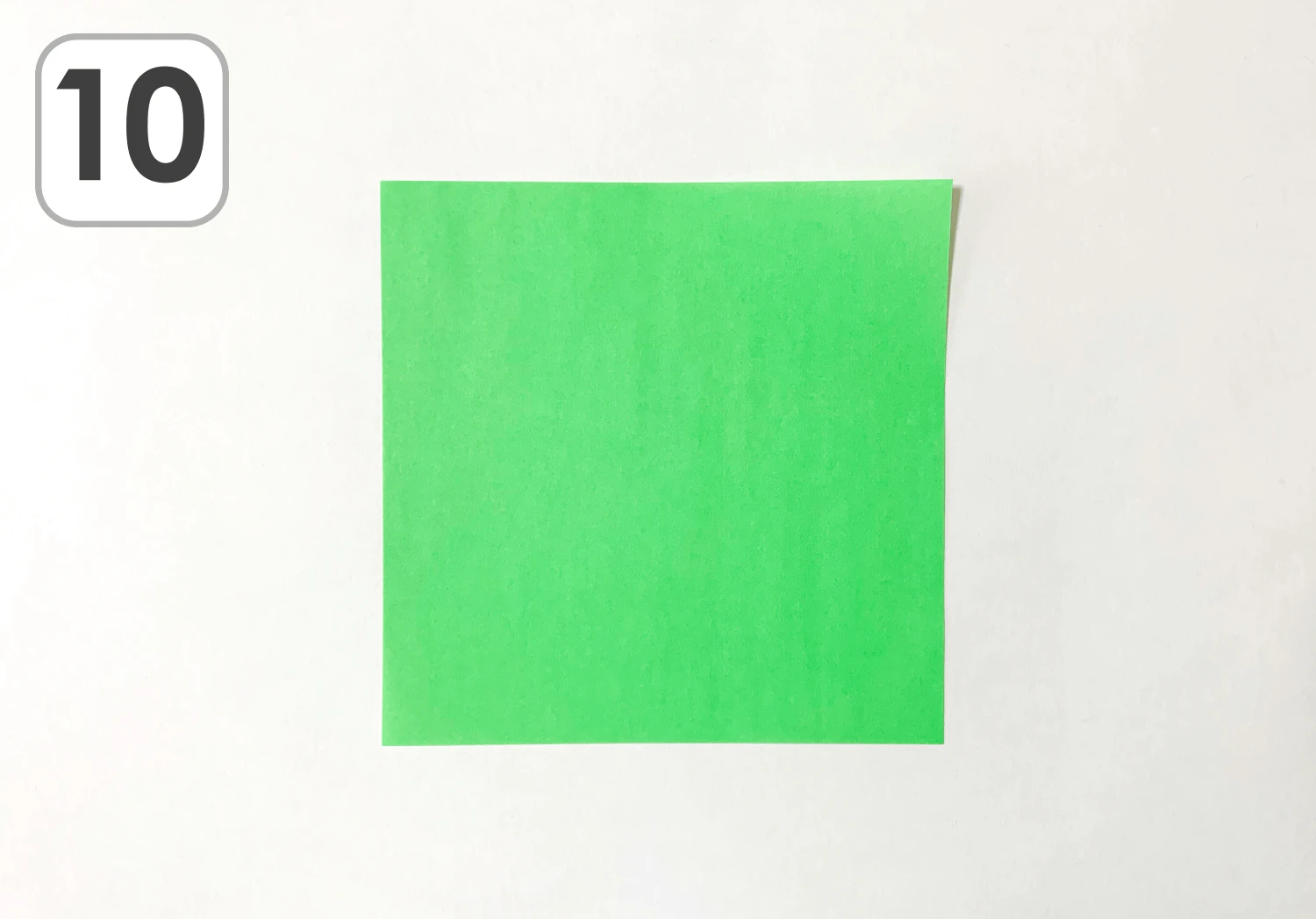 3枚で作るこまの作り方10