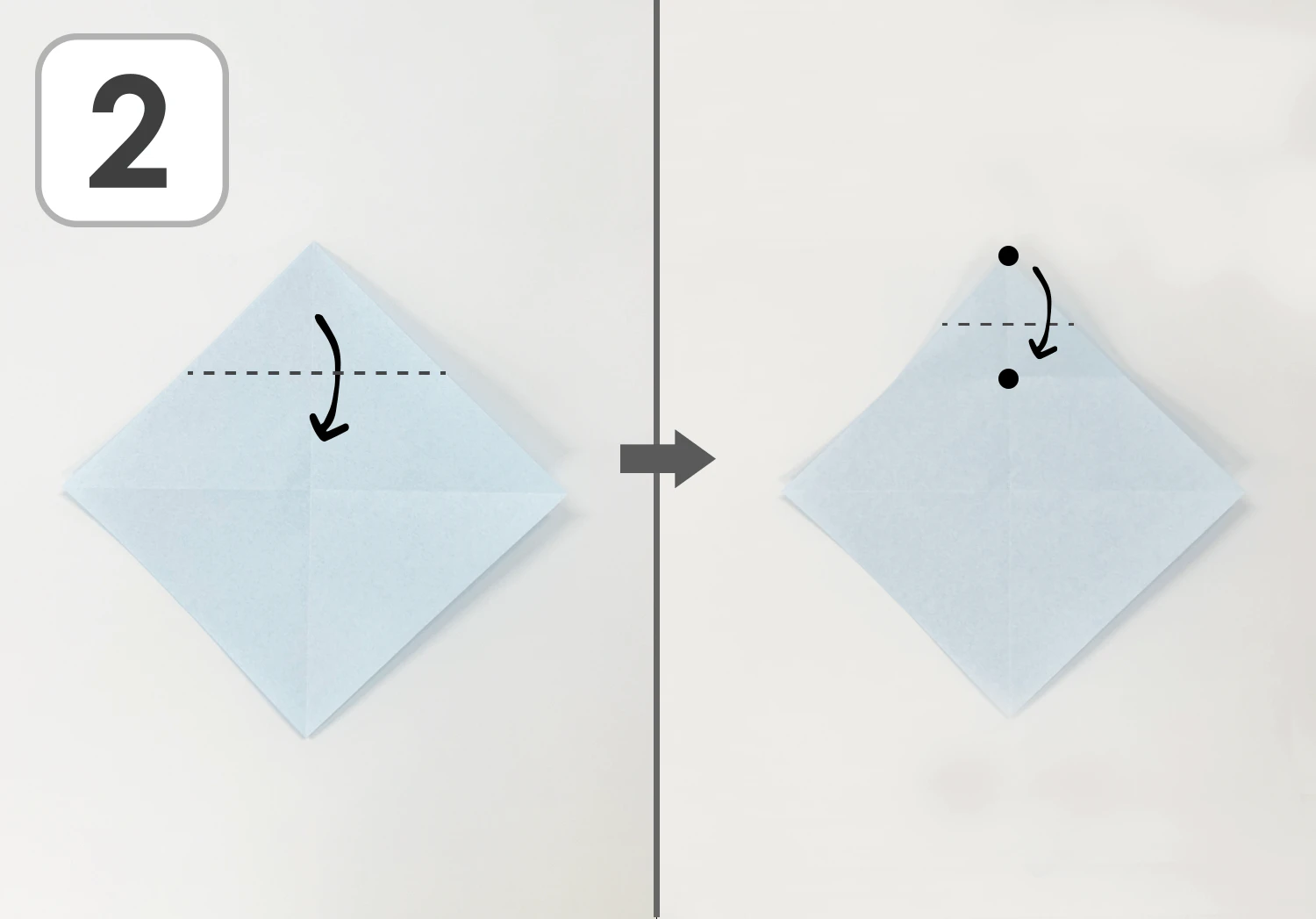 ペンギンの折り方2