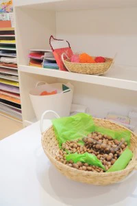 工作の材料