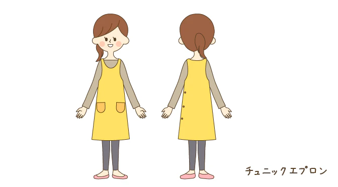 チュニックエプロン