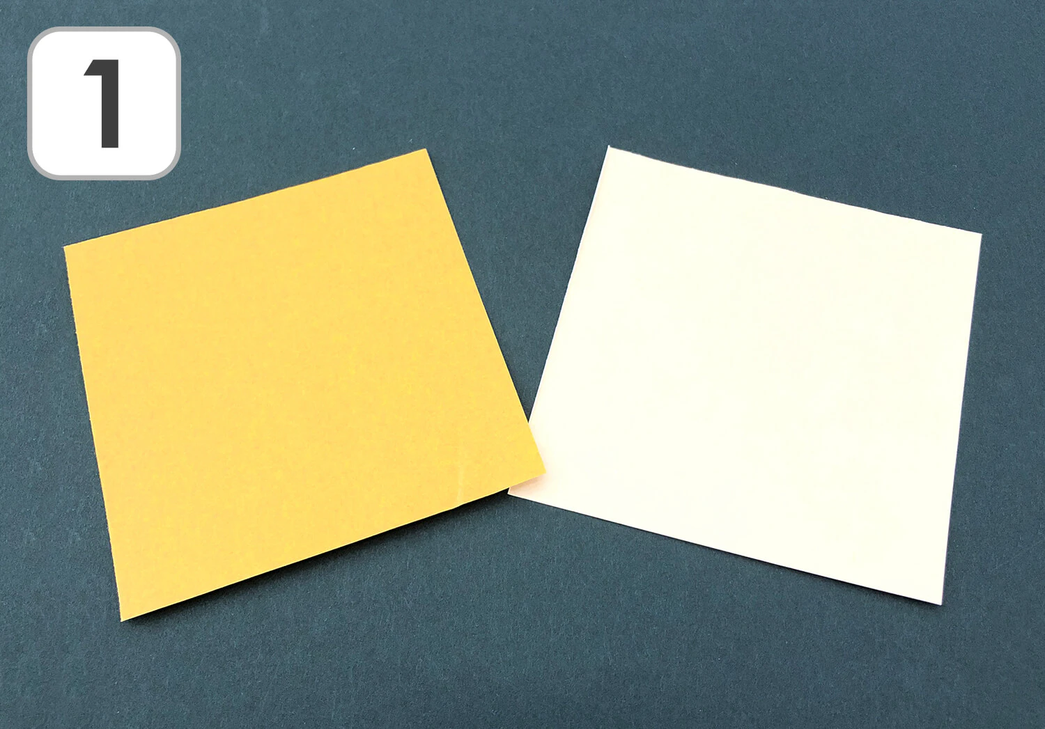 おりがみ　みのむし折り方1