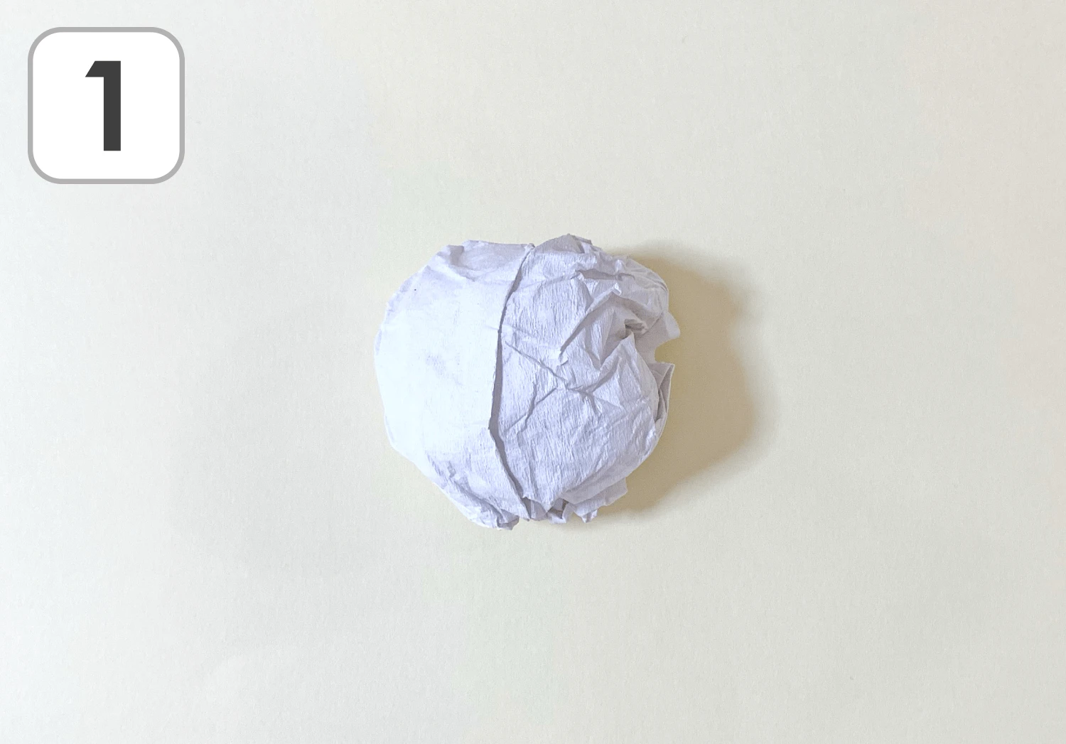 まんまる手毬の雛人形の製作手順１