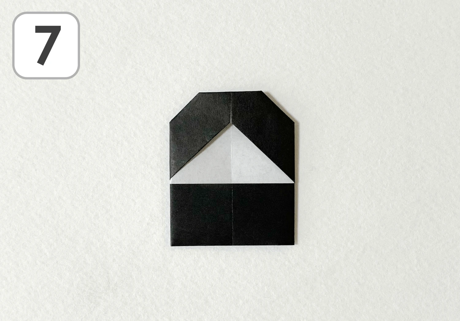 雛人形の折り方7