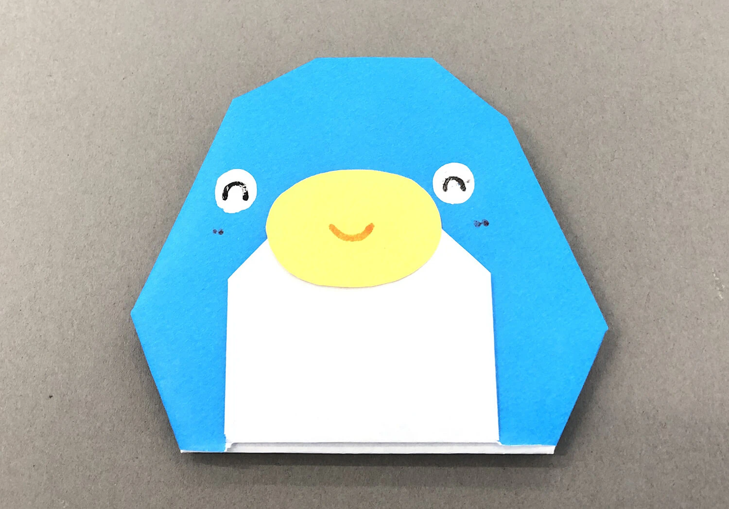 ぺんぎんのおりがみ