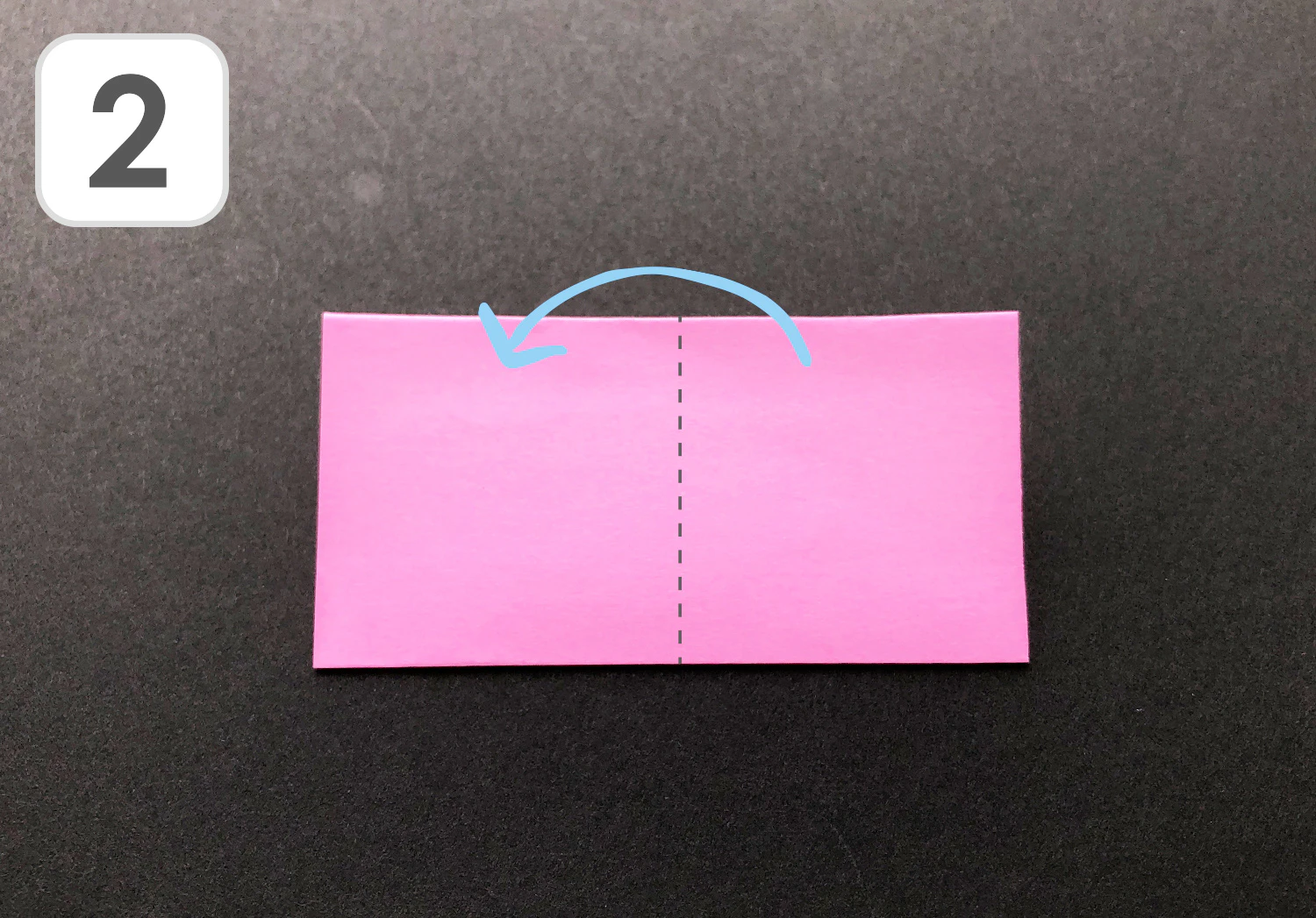 おりがみコスモスの折り方２