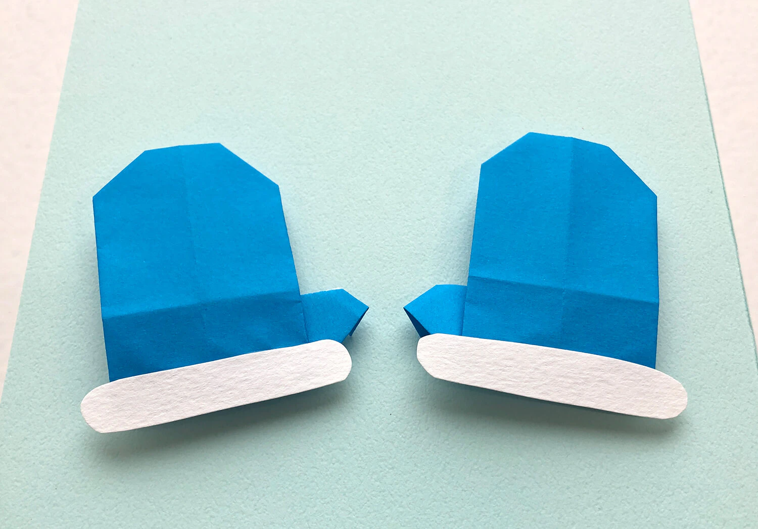 おりがみのてぶくろ