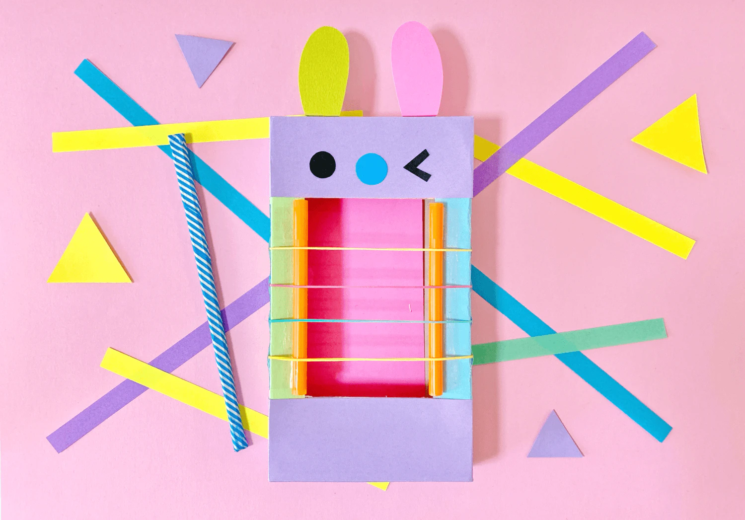 うさぎの空き箱ギター