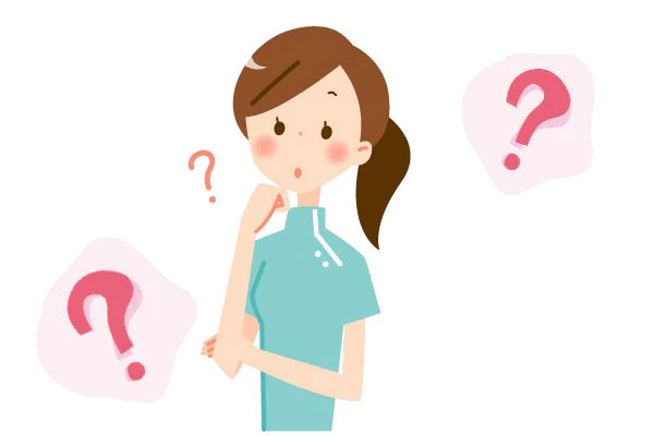 疑問を感じる看護師