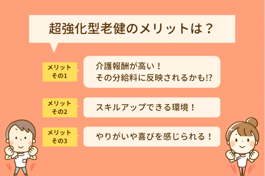超強化型老健のメリットは？