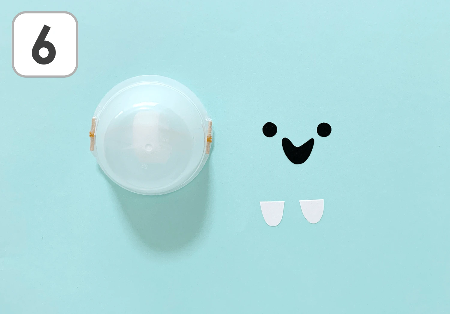 カタカタおばけの製作手順6